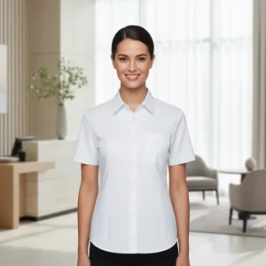 Camisa camarera manga corta mujer Delon Roger Vall d'Uixó