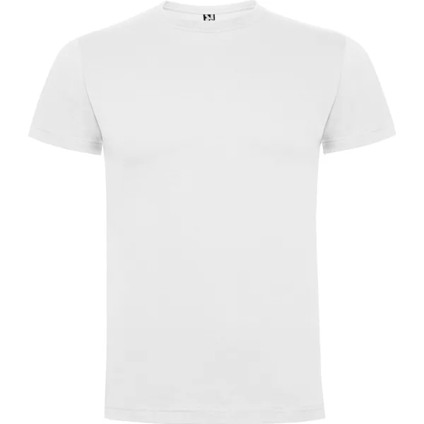 Camiseta de manga corta Dogo Premium de Roly en color blanco, vista frontal de la prenda